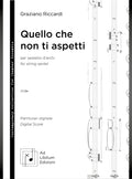 Quello che non ti aspetti, per sestetto d'archi - DIGITAL VERSION