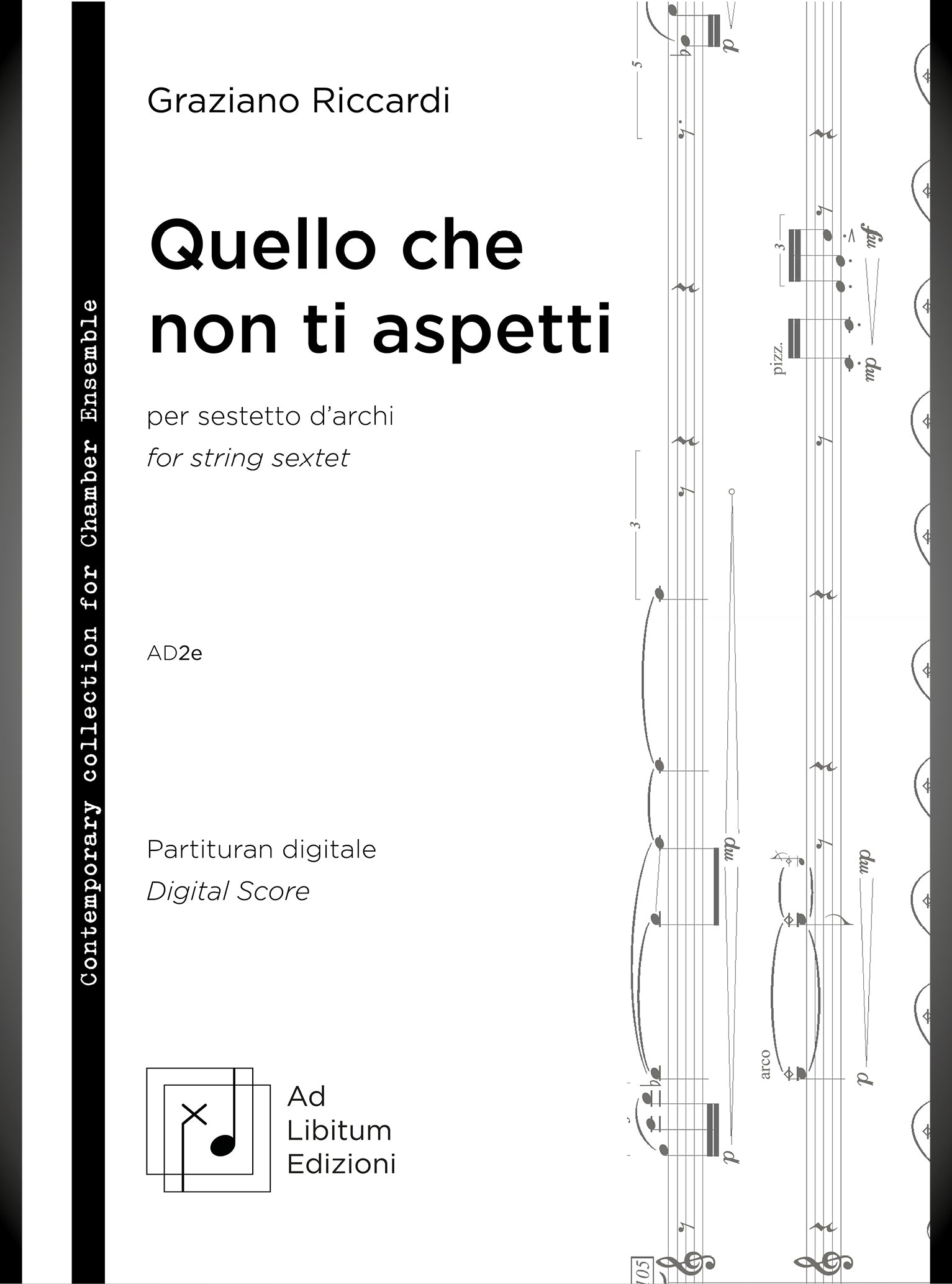 Quello che non ti aspetti, per sestetto d'archi - DIGITAL VERSION