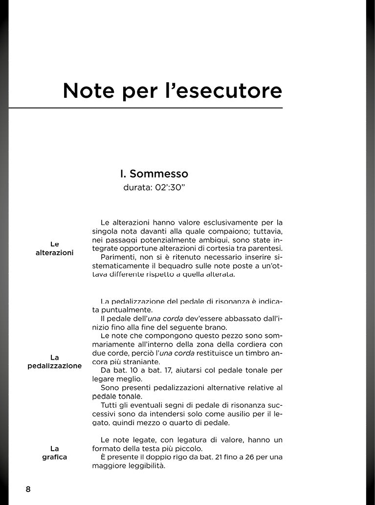 Tre pezzi, per pianoforte, sola mano sinistra - DIGITAL VERSION