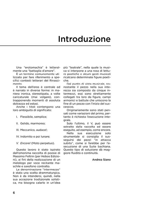 Erotomachie, per sassofono contralto