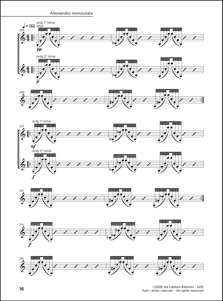 Canto di Shkoutimeou, per Violino